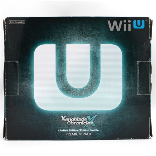 Nintendo Wii U - Xenoblade Chronicles Limited Edition - Konsol - Sort 32GB - SNR FEH113105579JEH106870934 (B Grade) (Genbrug)